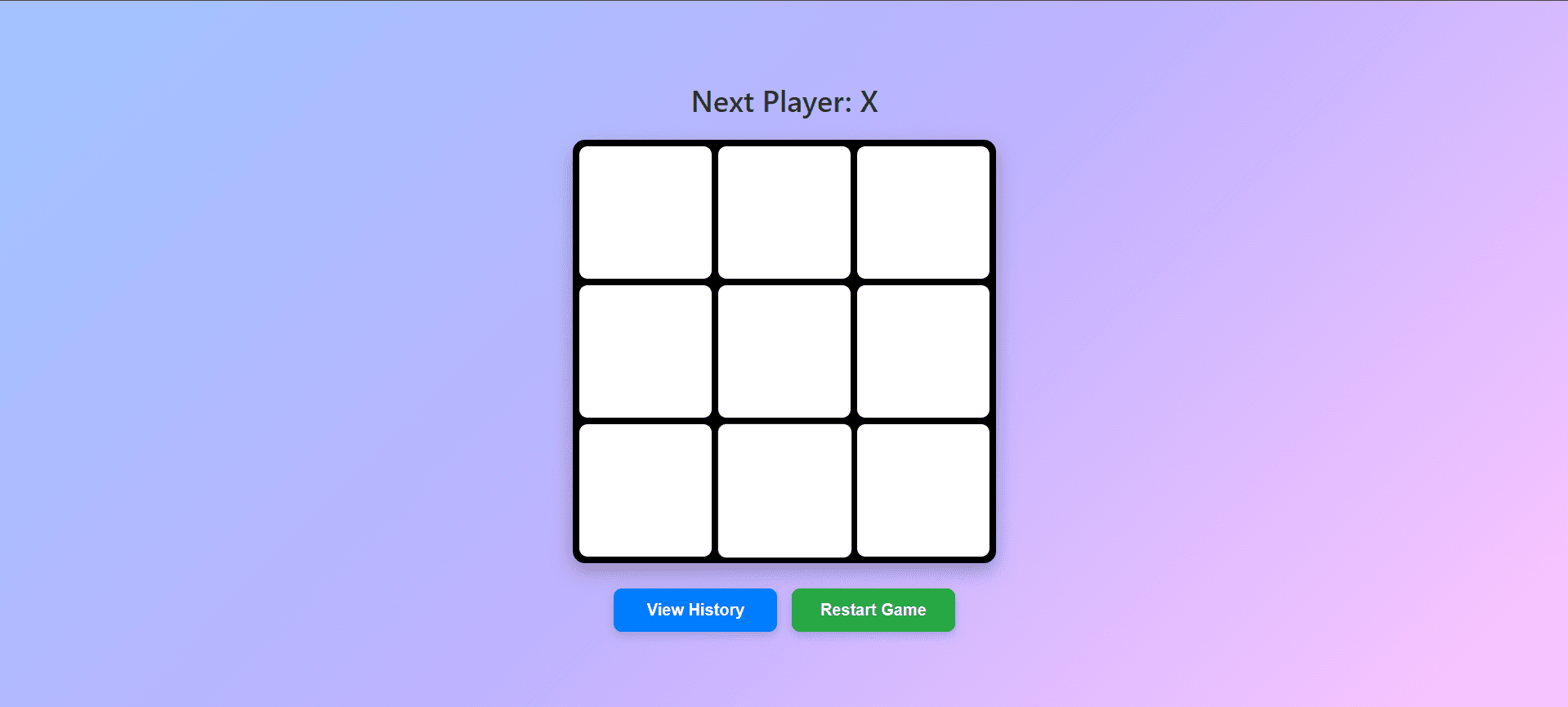 ReactJS - Tic-Tac-Toe